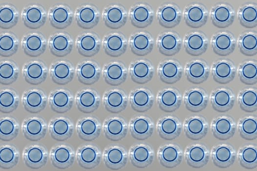 A close up shot of a water bottle