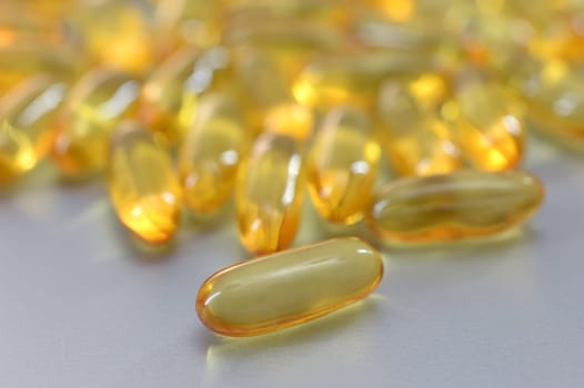 A close up shot of medication pills