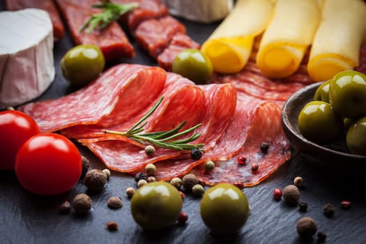 Photo of antipasti and appetizers