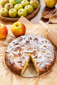 Tarte - French apple and pear pie