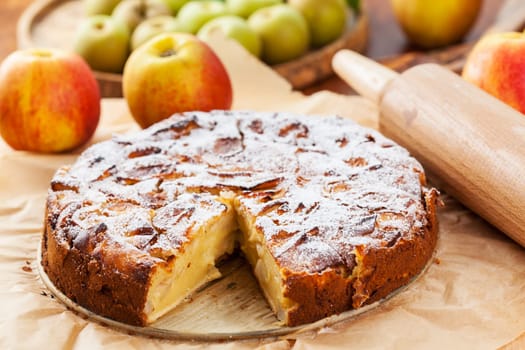 Tarte - French apple and pear pie