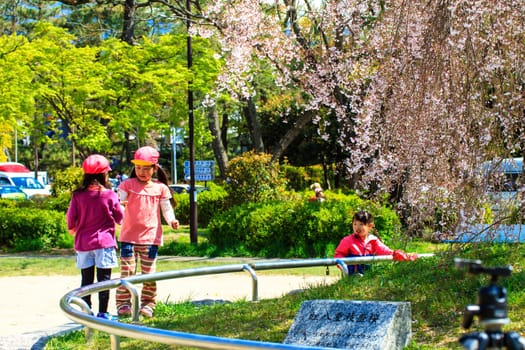 Kyoto, Japan - April 12, 2013