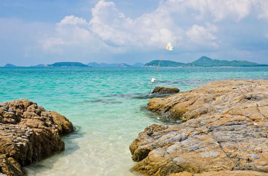 Tropical island with clear water, Thailand