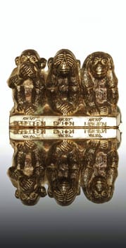 Three Monkeys of Wisdom