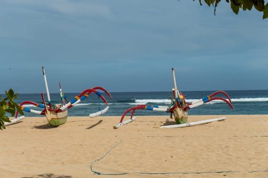 Beautiful secluded sandy beach in the Caribbean with white sand and blue sky as in paradise