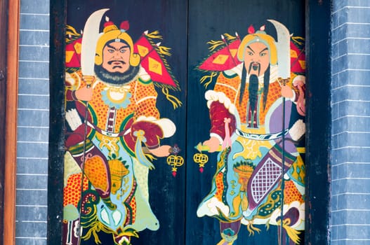 The traditional Chinese guardian sign, Lords of Gate