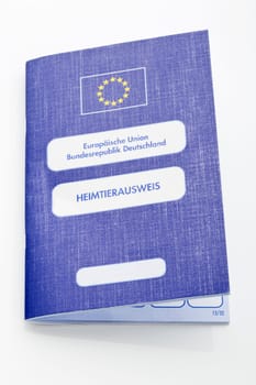 Pet passport