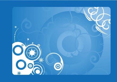 Editable abstract vector background