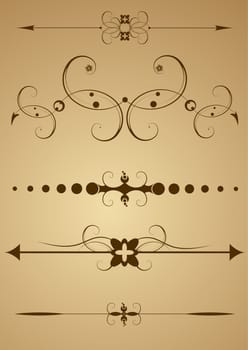 Editable vector design elements