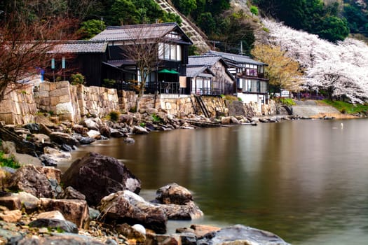 Shiga Prefecture, Japan - April 14, 2013