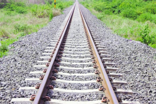 the rail is bound for in front of