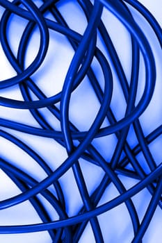 A close up shot of an Australian power cord