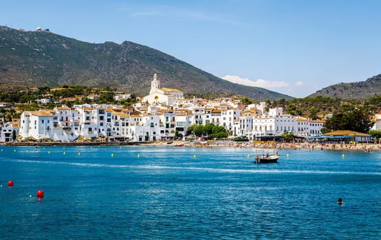 Cadaques village on the Mediterranean seaside, Costa Brava, Catalonia, Spain
