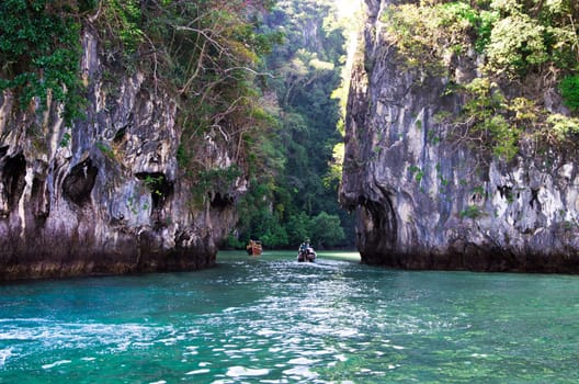 rocks and sea in Krabi Thsiland