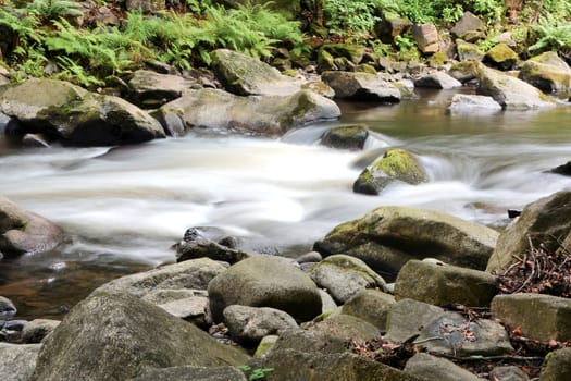 the river Bode in the Harz National Park