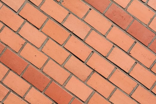 House wall made of bricks