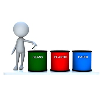 Recycle bin with nice background for adv or others purpose use