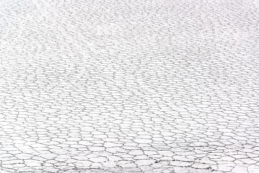 View of the Uyuni Salt Flats in Bolivia