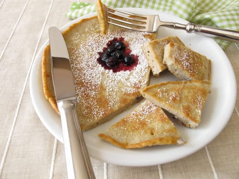 Buckwheat Egg Cake