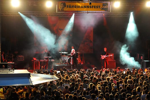 Joachim Witt at the Ferryman's Festival 2014 Hannover Linden.
