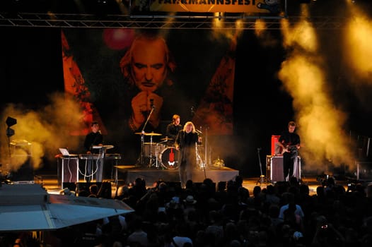 Joachim Witt at the Ferryman's Festival 2014 Hannover Linden.