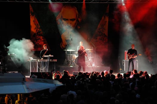 Joachim Witt at the Ferryman's Festival 2014 Hannover Linden.