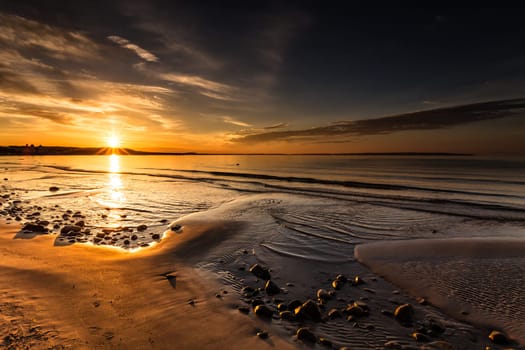 Evening atmosphere in Binz on Rügen