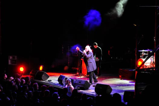Joachim Witt at the Ferryman's Festival 2014 Hannover Linden.