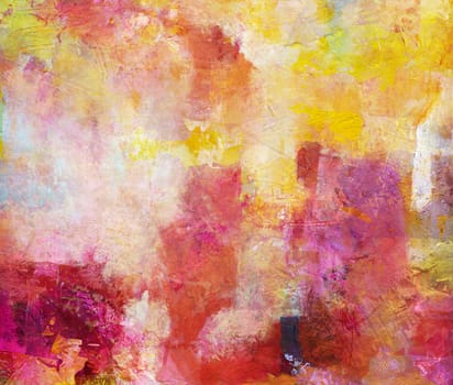 mixed media background - flat collage