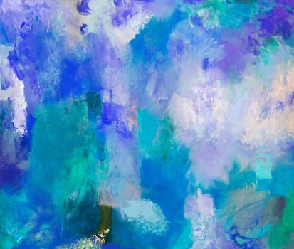 mixed technology,acrylic and oil paints on canvas