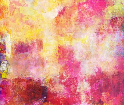 mixed media background - flat collage