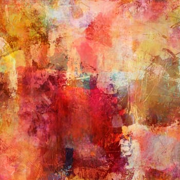 mixed media background - flat collage
