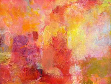 mixed media background - flat collage
