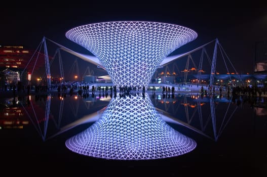 SHANGHAI - MAY 24: The Expo Boulevard in World Exposition on May 24, 2010 in Shanghai, China.