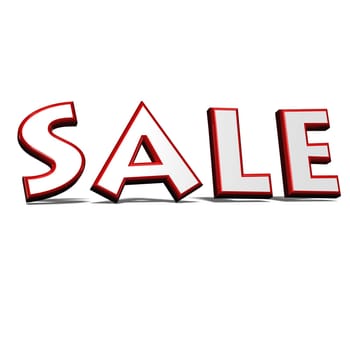 glossy red three-dimensional inscription sale