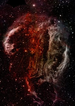 Small part of an infinite star field of space in the Universe. "Elements of this image furnished by NASA""."