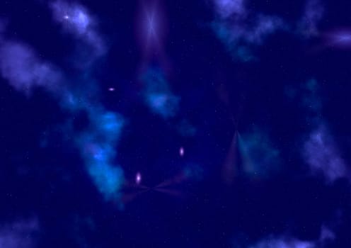 Small part of an infinite star field of space in the Universe. "Elements of this image furnished by NASA""."