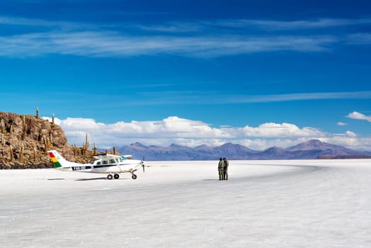 UYUNI, BOLIVIA - JULY 11