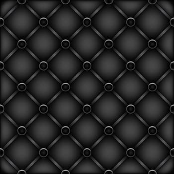 The black leather furniture dark mesh texture