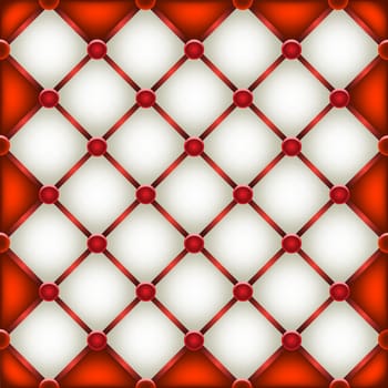 The red leather furniture dark mesh texture with ribbons