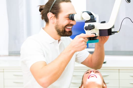 Sterile dentist instruments in practice