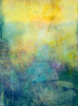 watercolor gouache texture,analog and digital mixed media