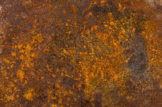 Old rusted iron sheet