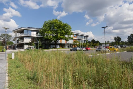 New construction of the SAP building in Nedlitz,Potsdam