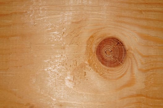 New boards with knots close up as background