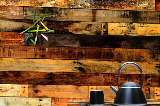Cup of tea and mint with nice background for adv or others purpose use