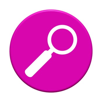 Button round: Magnifier