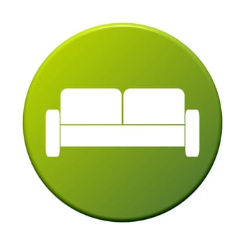 Button round: Sofa