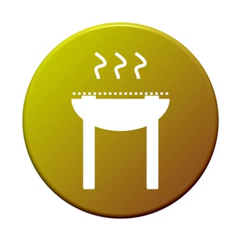Button round: Grill