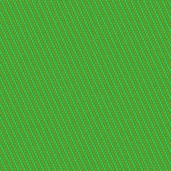A close-up of bright green fabric texture
